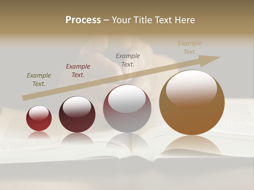 Prayer (Special Toned Photo F/X, Focus Point On Hands (Selective)) PowerPoint Template