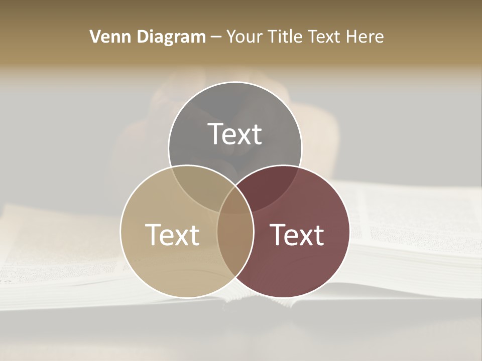 Prayer (Special Toned Photo F/X, Focus Point On Hands (Selective)) PowerPoint Template