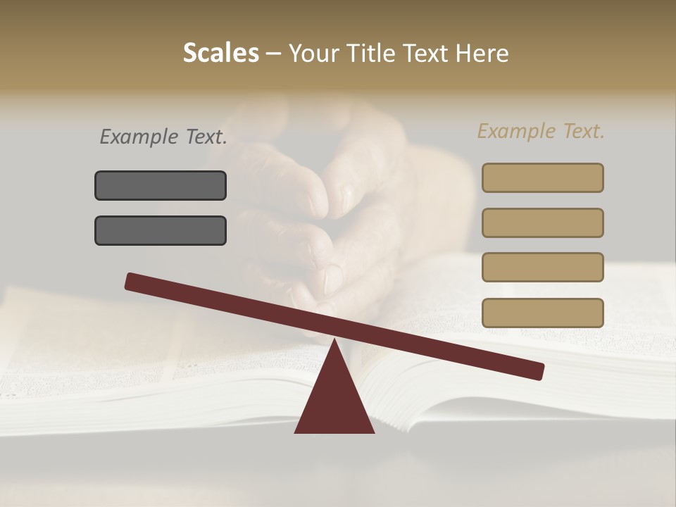 Prayer (Special Toned Photo F/X, Focus Point On Hands (Selective)) PowerPoint Template