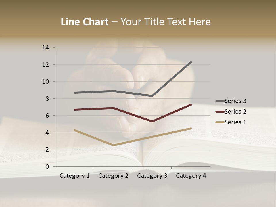 Prayer (Special Toned Photo F/X, Focus Point On Hands (Selective)) PowerPoint Template