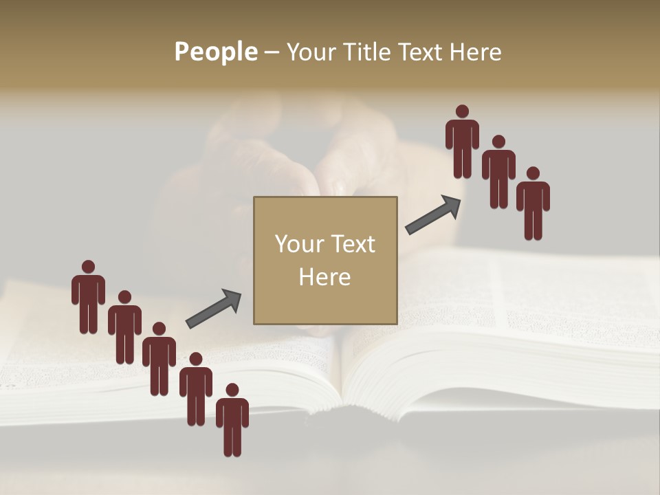 Prayer (Special Toned Photo F/X, Focus Point On Hands (Selective)) PowerPoint Template