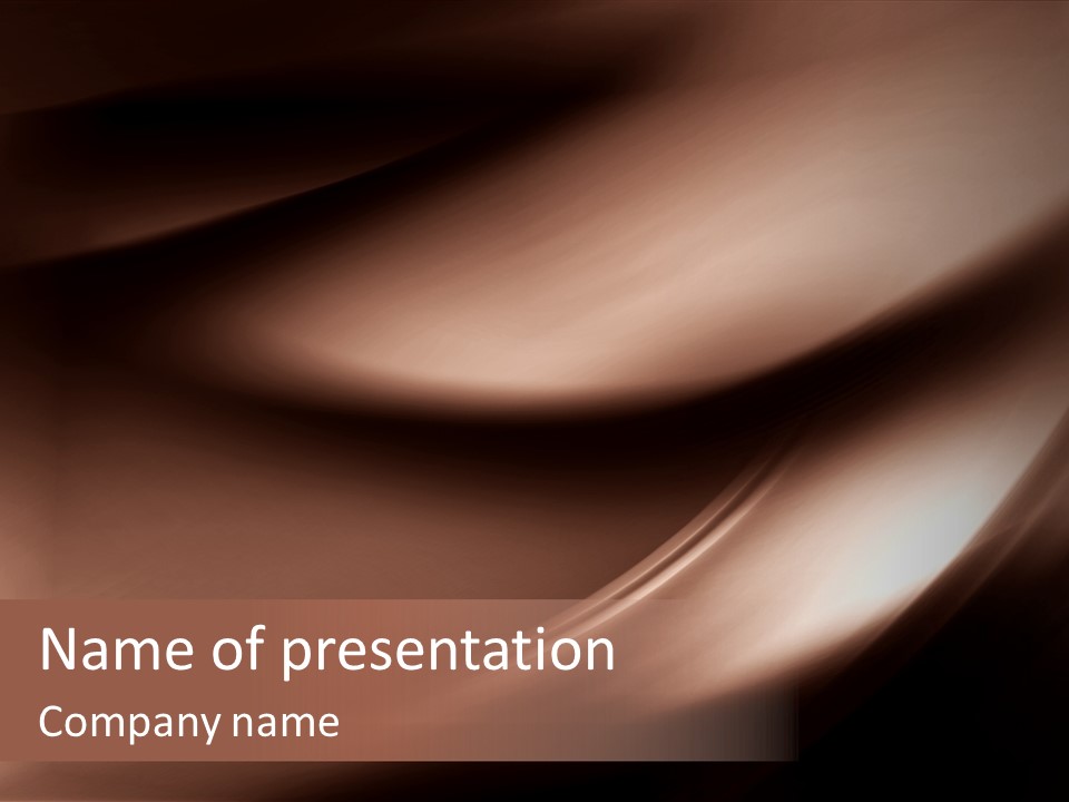 Abstract Composition PowerPoint Template