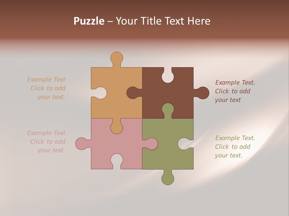 Abstract Composition PowerPoint Template