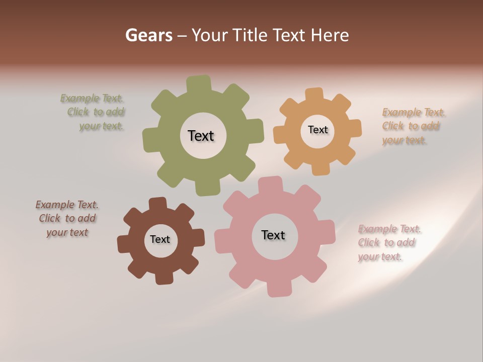 Abstract Composition PowerPoint Template