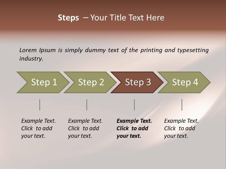 Abstract Composition PowerPoint Template