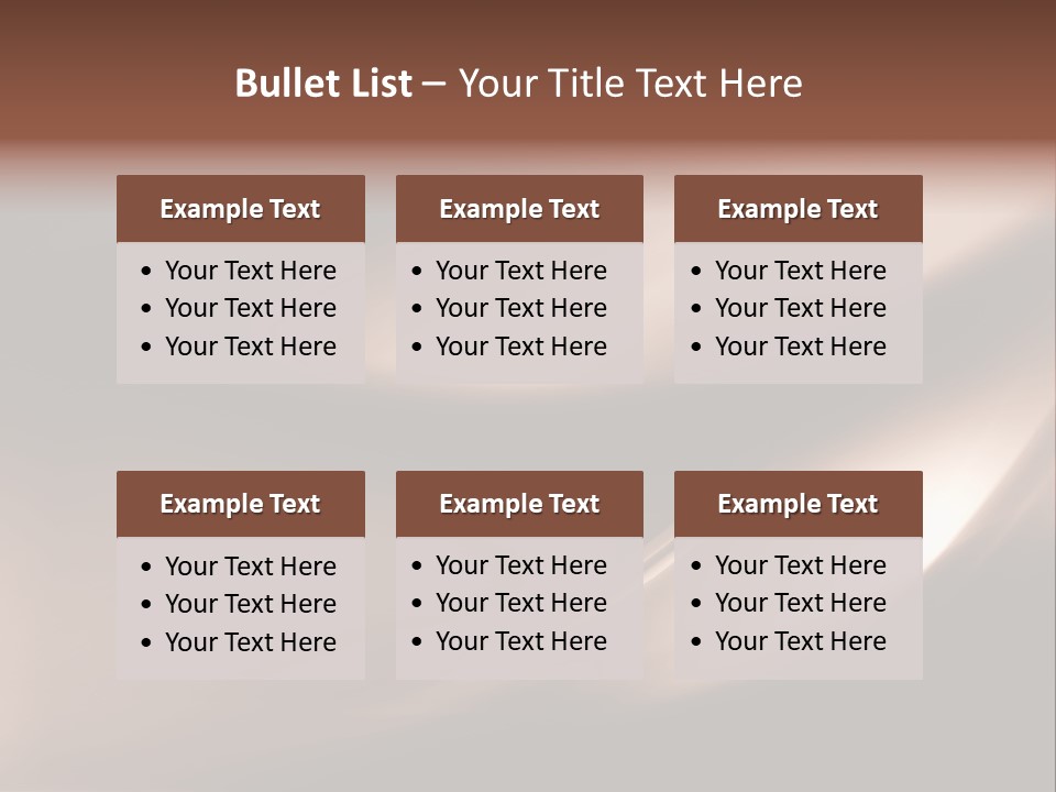 Abstract Composition PowerPoint Template