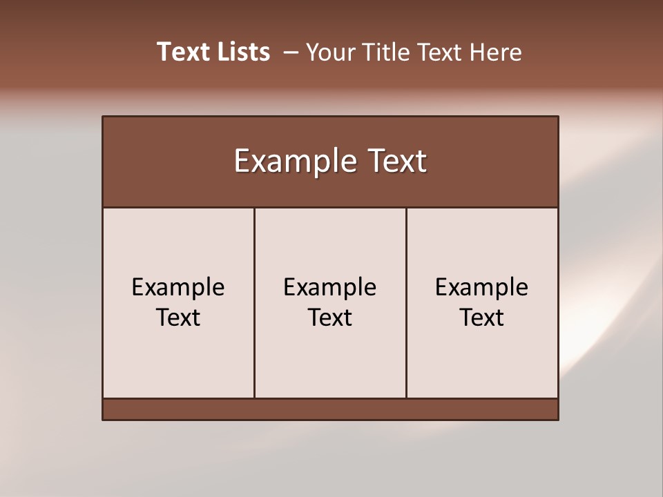 Abstract Composition PowerPoint Template
