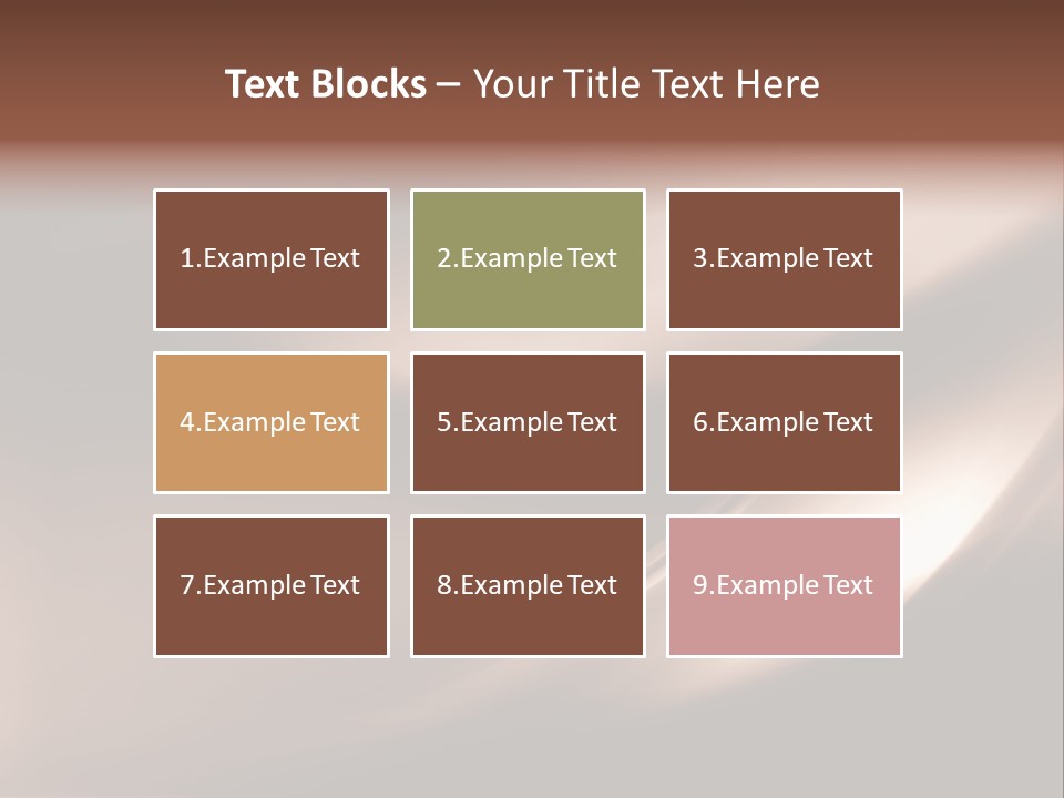 Abstract Composition PowerPoint Template