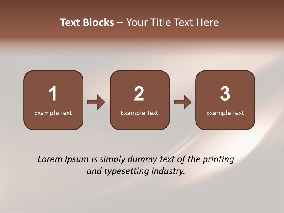 Abstract Composition PowerPoint Template