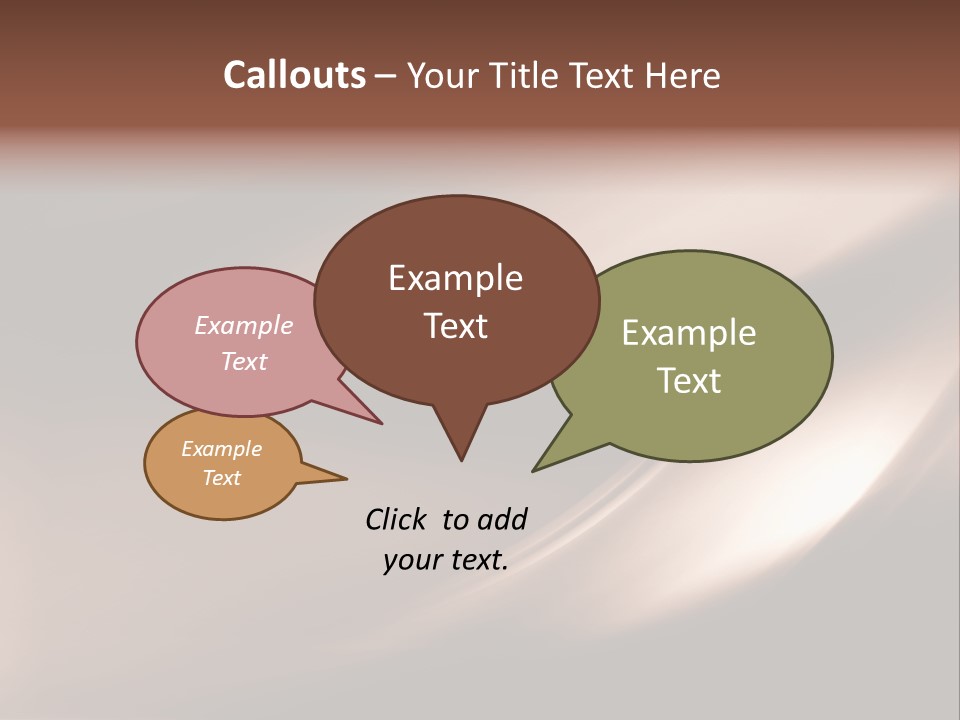 Abstract Composition PowerPoint Template