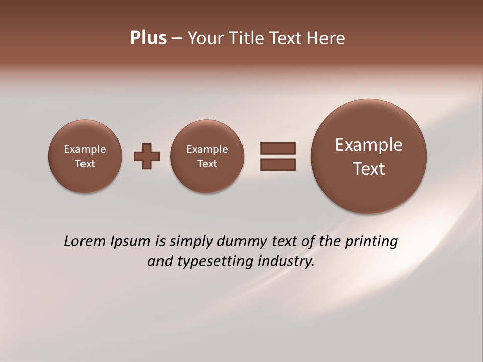 Abstract Composition PowerPoint Template