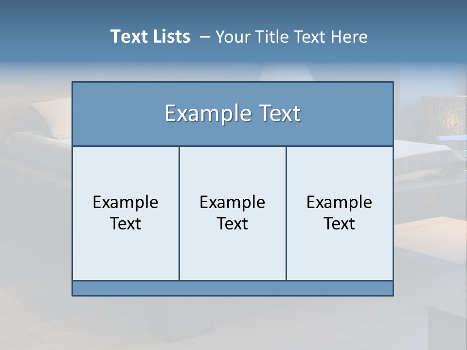 Bedroom With Old-Style Wooden Bed PowerPoint Template