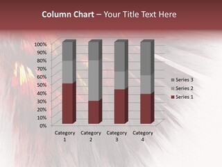 Feathers Of The Phoenix Bird - Fractal PowerPoint Template