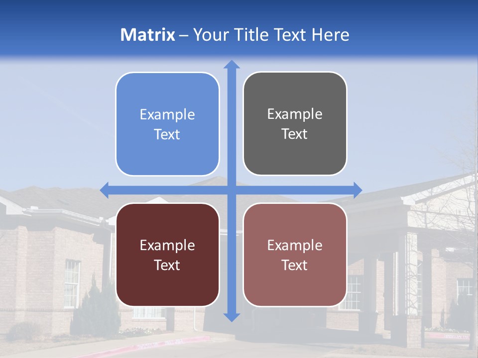 Upscale Assisted Living Facility PowerPoint Template