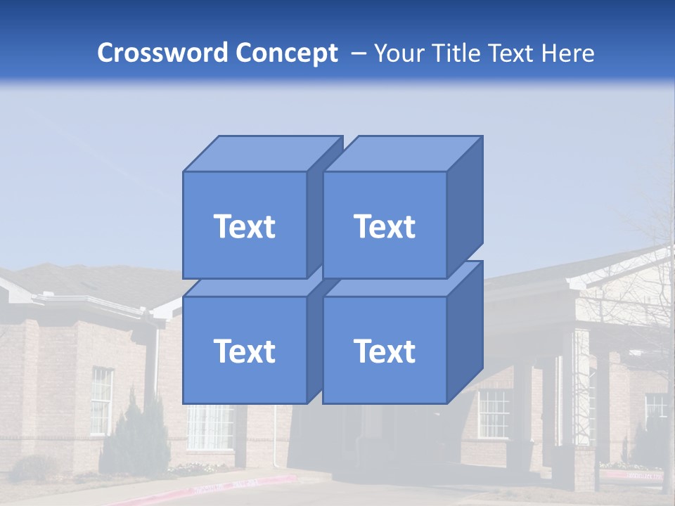Upscale Assisted Living Facility PowerPoint Template