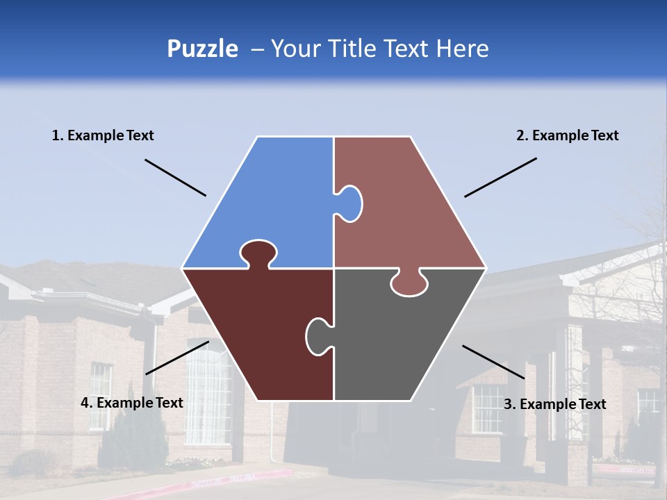 Upscale Assisted Living Facility PowerPoint Template