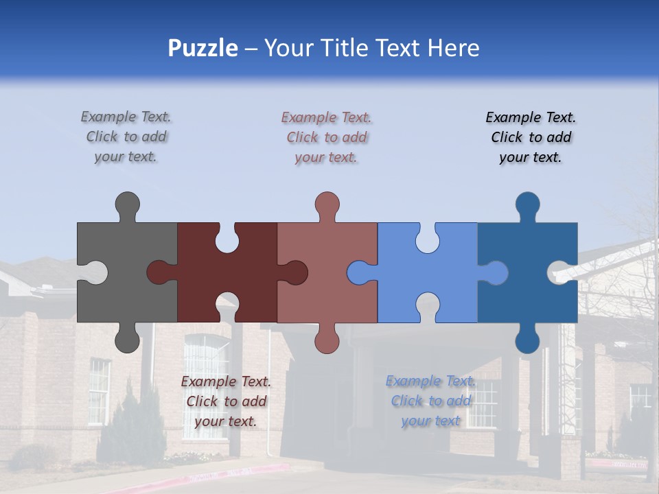 Upscale Assisted Living Facility PowerPoint Template