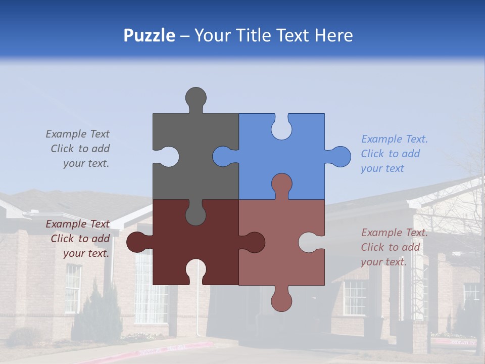Upscale Assisted Living Facility PowerPoint Template