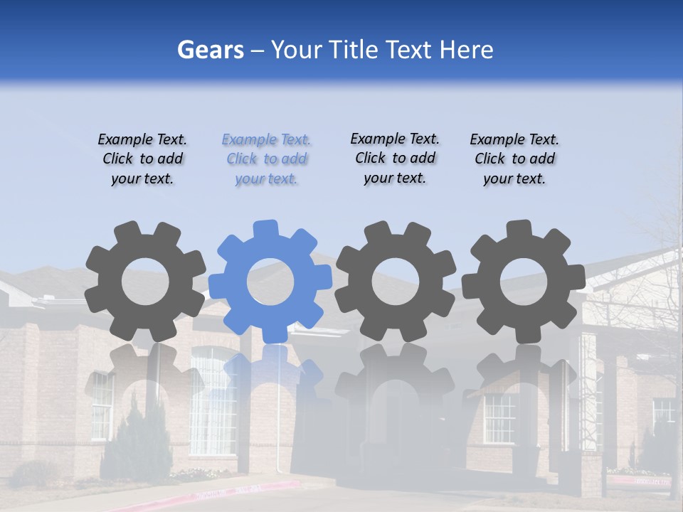 Upscale Assisted Living Facility PowerPoint Template