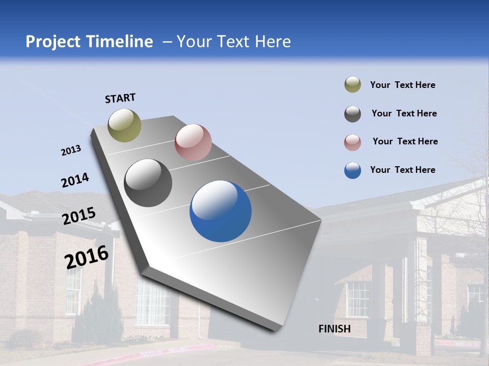 Upscale Assisted Living Facility PowerPoint Template