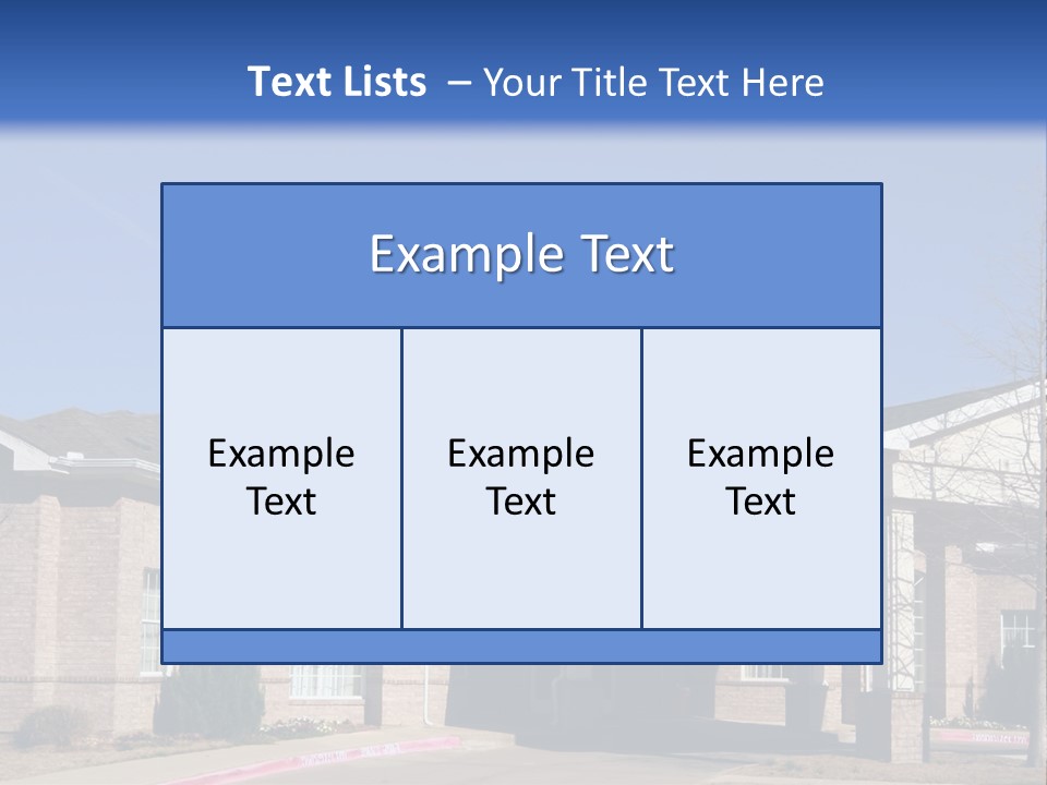 Upscale Assisted Living Facility PowerPoint Template