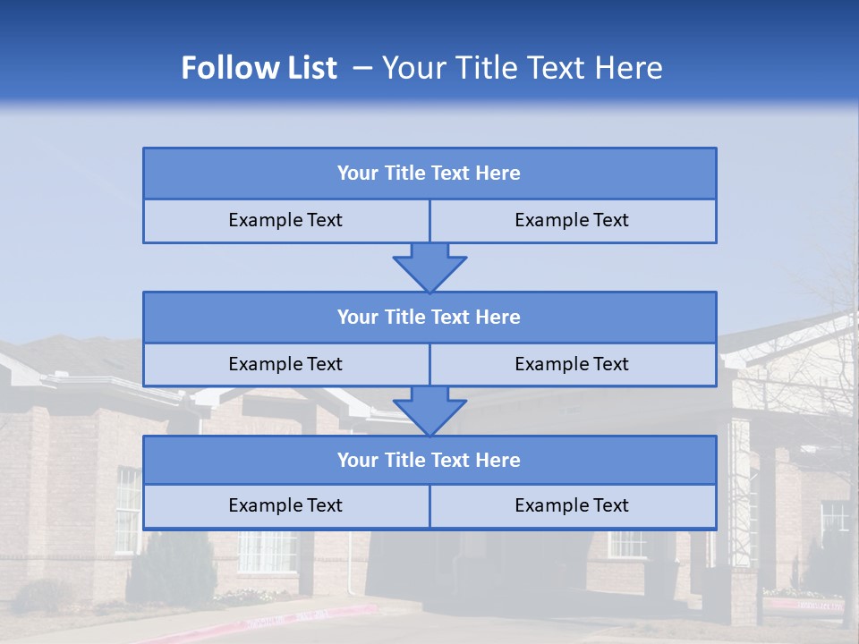 Upscale Assisted Living Facility PowerPoint Template