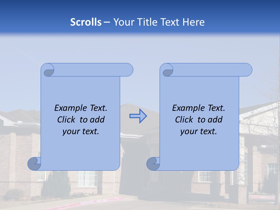 Upscale Assisted Living Facility PowerPoint Template