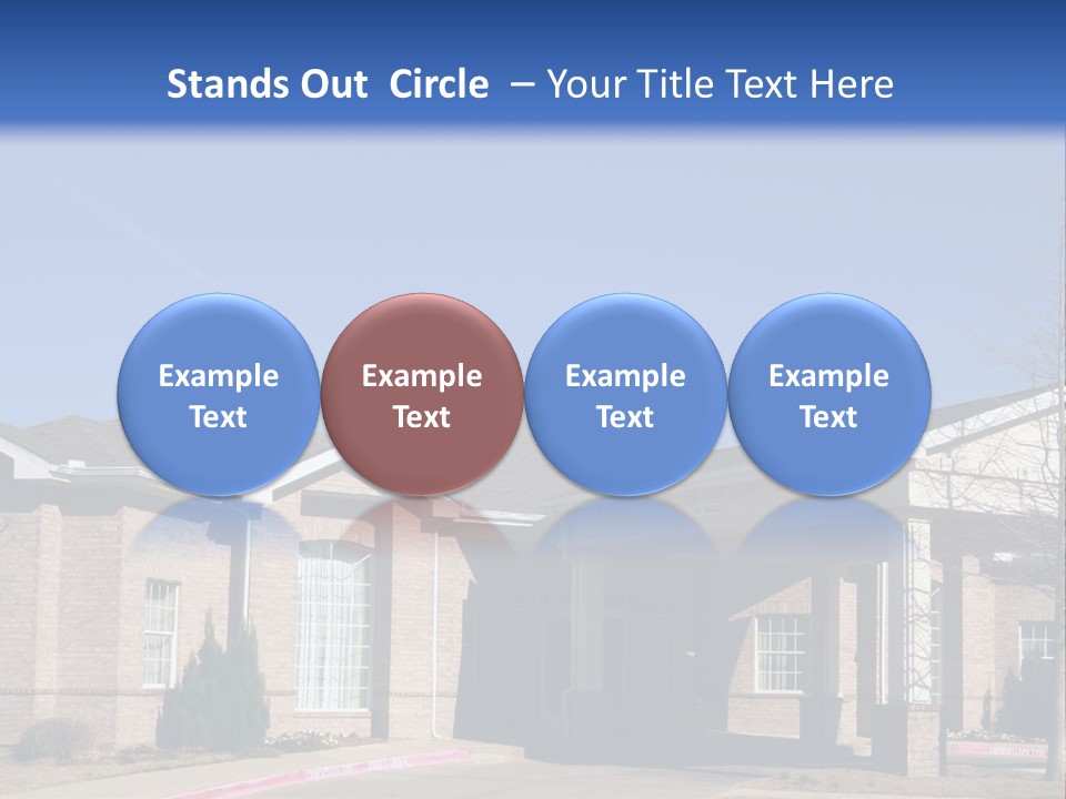 Upscale Assisted Living Facility PowerPoint Template