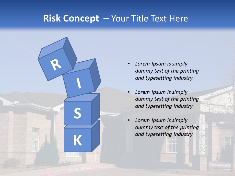 Upscale Assisted Living Facility PowerPoint Template