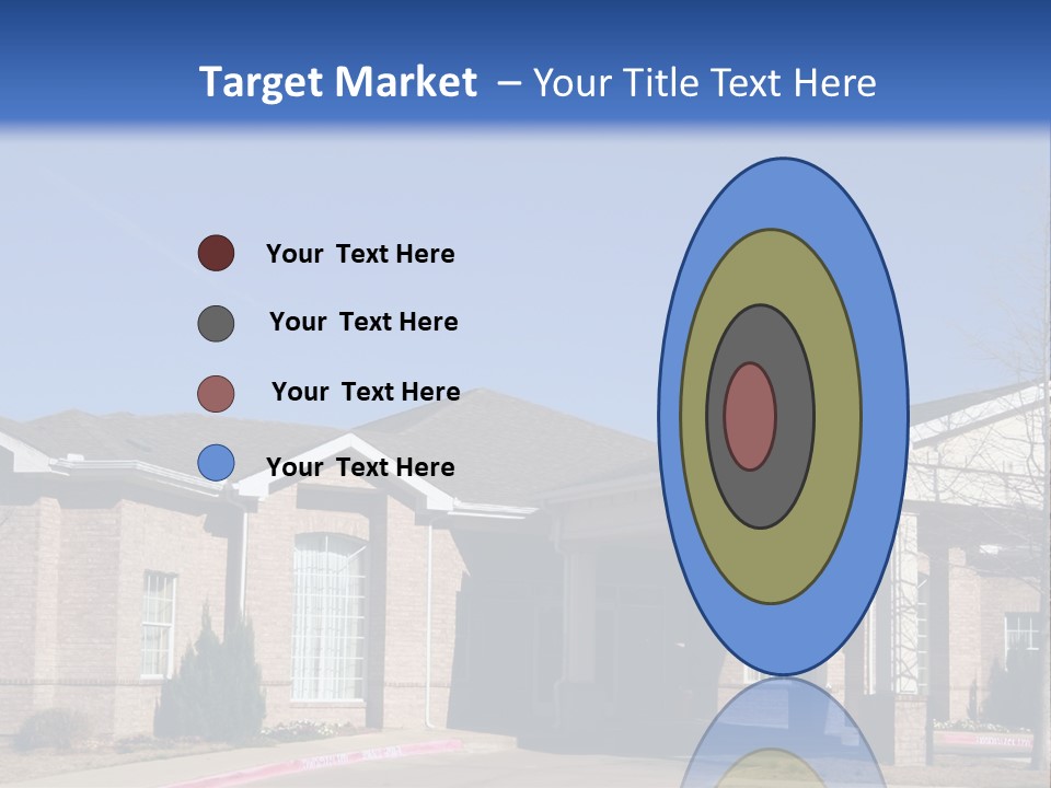 Upscale Assisted Living Facility PowerPoint Template