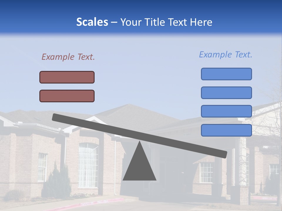 Upscale Assisted Living Facility PowerPoint Template