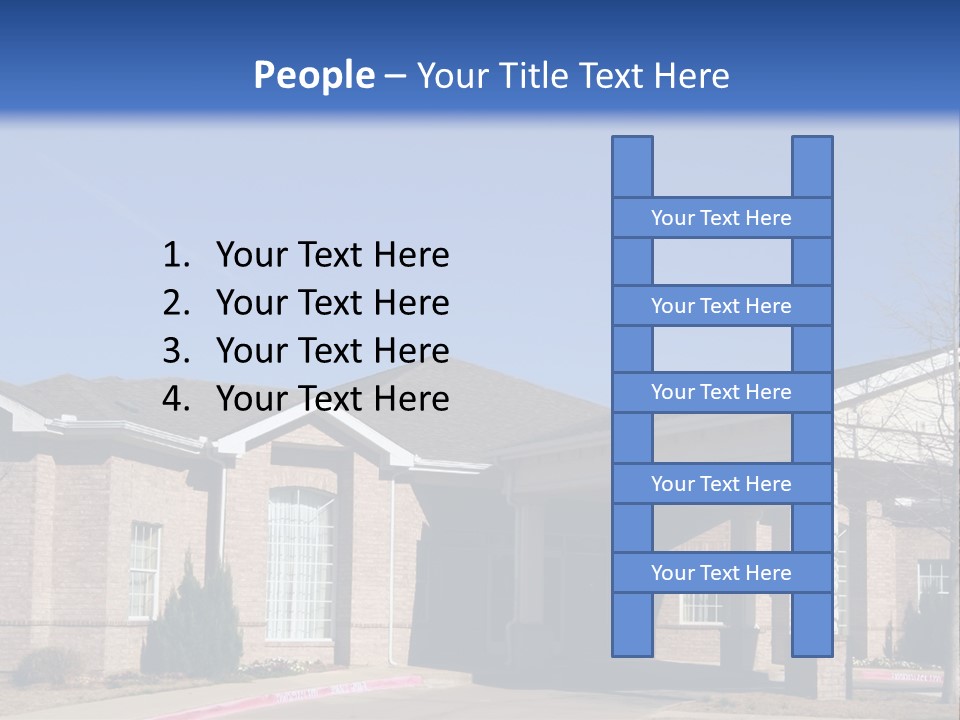Upscale Assisted Living Facility PowerPoint Template
