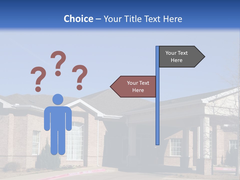 Upscale Assisted Living Facility PowerPoint Template