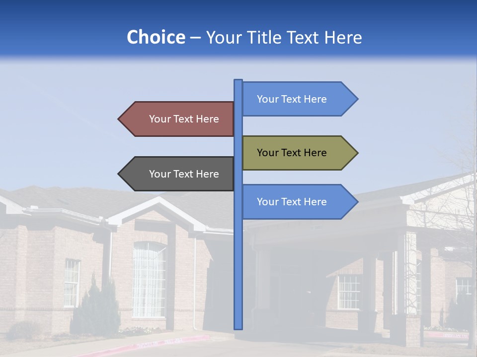 Upscale Assisted Living Facility PowerPoint Template