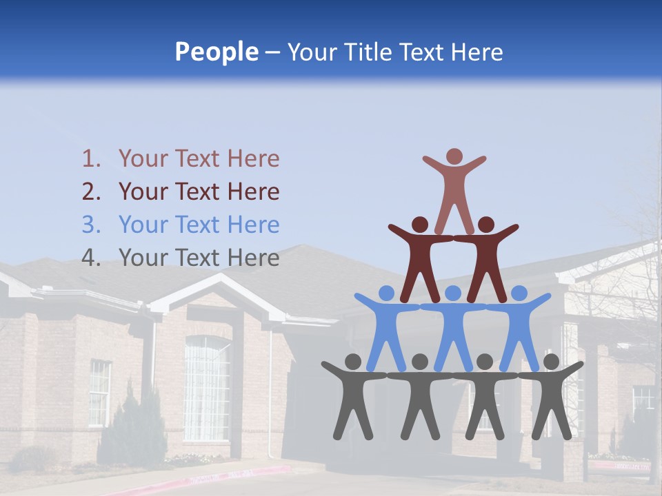 Upscale Assisted Living Facility PowerPoint Template