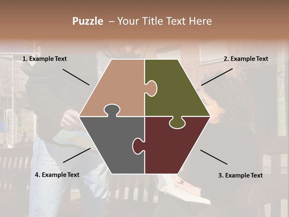 Reversible Elk PowerPoint Template