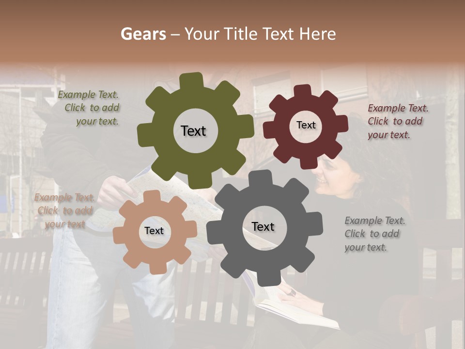 Reversible Elk PowerPoint Template