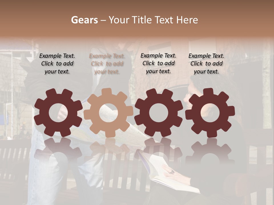 Reversible Elk PowerPoint Template