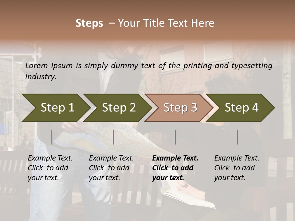 Reversible Elk PowerPoint Template