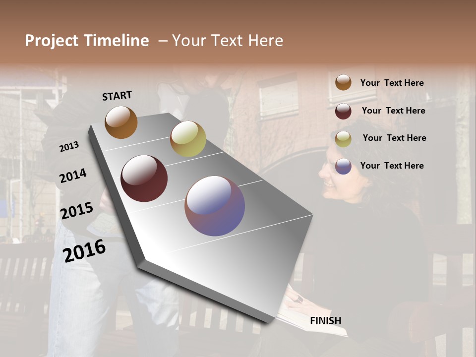 Reversible Elk PowerPoint Template