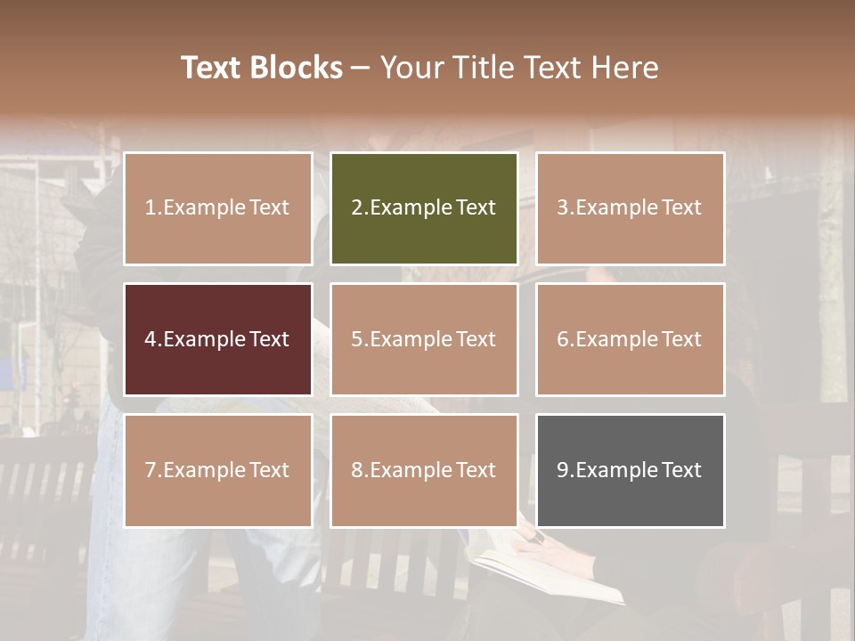 Reversible Elk PowerPoint Template