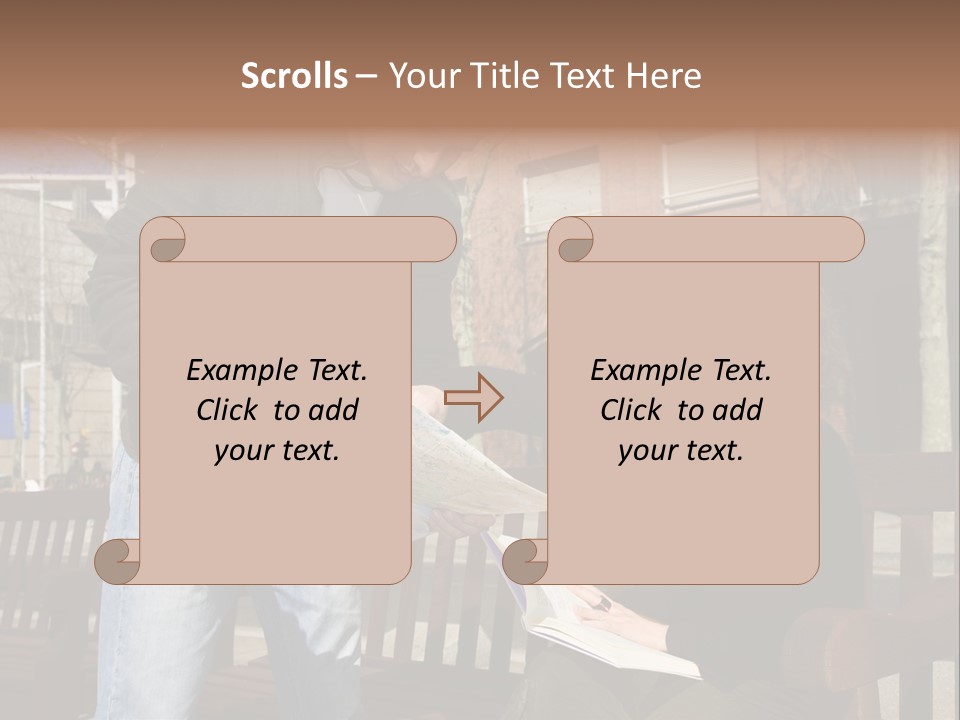 Reversible Elk PowerPoint Template