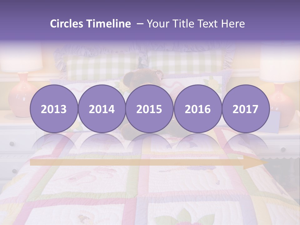 Pretty Kids Room, Toddlers Pink Bedroom Decor Style PowerPoint Template