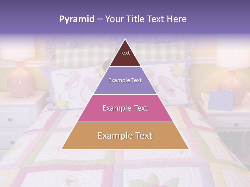 Pretty Kids Room, Toddlers Pink Bedroom Decor Style PowerPoint Template