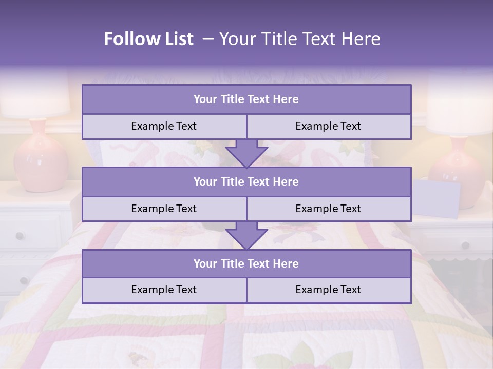 Pretty Kids Room, Toddlers Pink Bedroom Decor Style PowerPoint Template