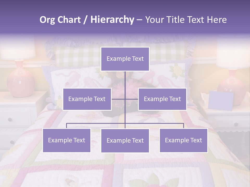 Pretty Kids Room, Toddlers Pink Bedroom Decor Style PowerPoint Template