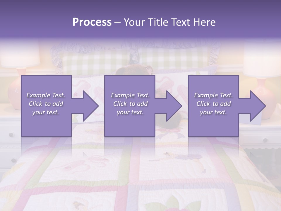 Pretty Kids Room, Toddlers Pink Bedroom Decor Style PowerPoint Template