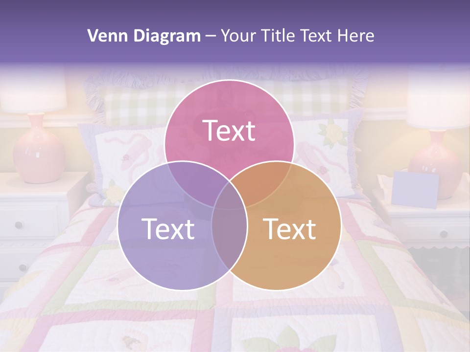 Pretty Kids Room, Toddlers Pink Bedroom Decor Style PowerPoint Template