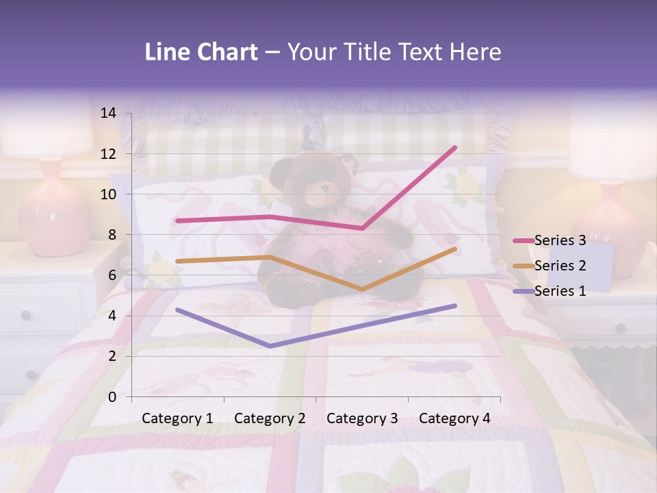 Pretty Kids Room, Toddlers Pink Bedroom Decor Style PowerPoint Template