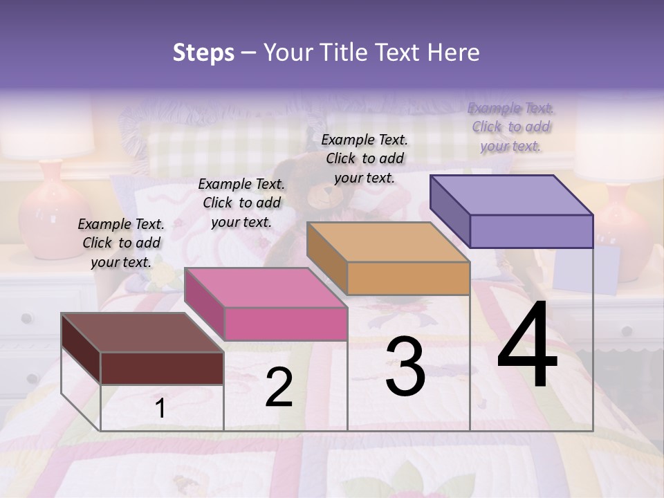 Pretty Kids Room, Toddlers Pink Bedroom Decor Style PowerPoint Template